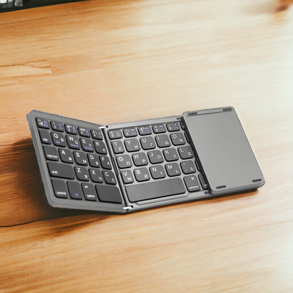 Портативная мини клавиатура Flexibord с тачпадом / Компактная, функциональная